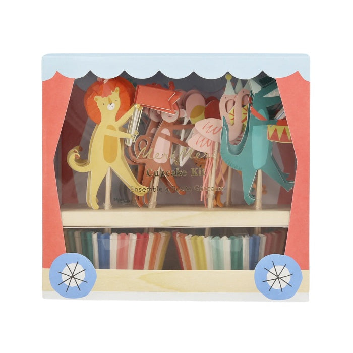 party animals feest verjaardag deco decoratie cupcake bakken feest