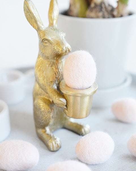 nude vilten eitjes paasboom pasen deco ei eieren vilt wol