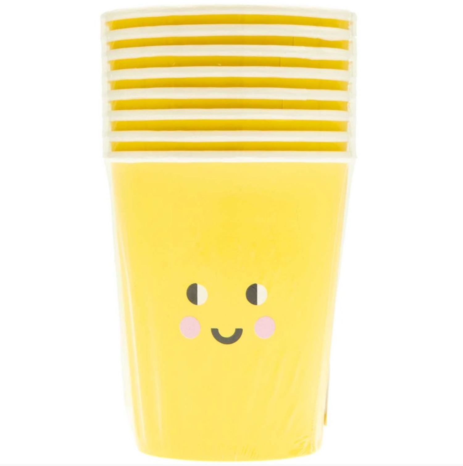 beker zon feest deco decoratie zon zomer geel vrolijk