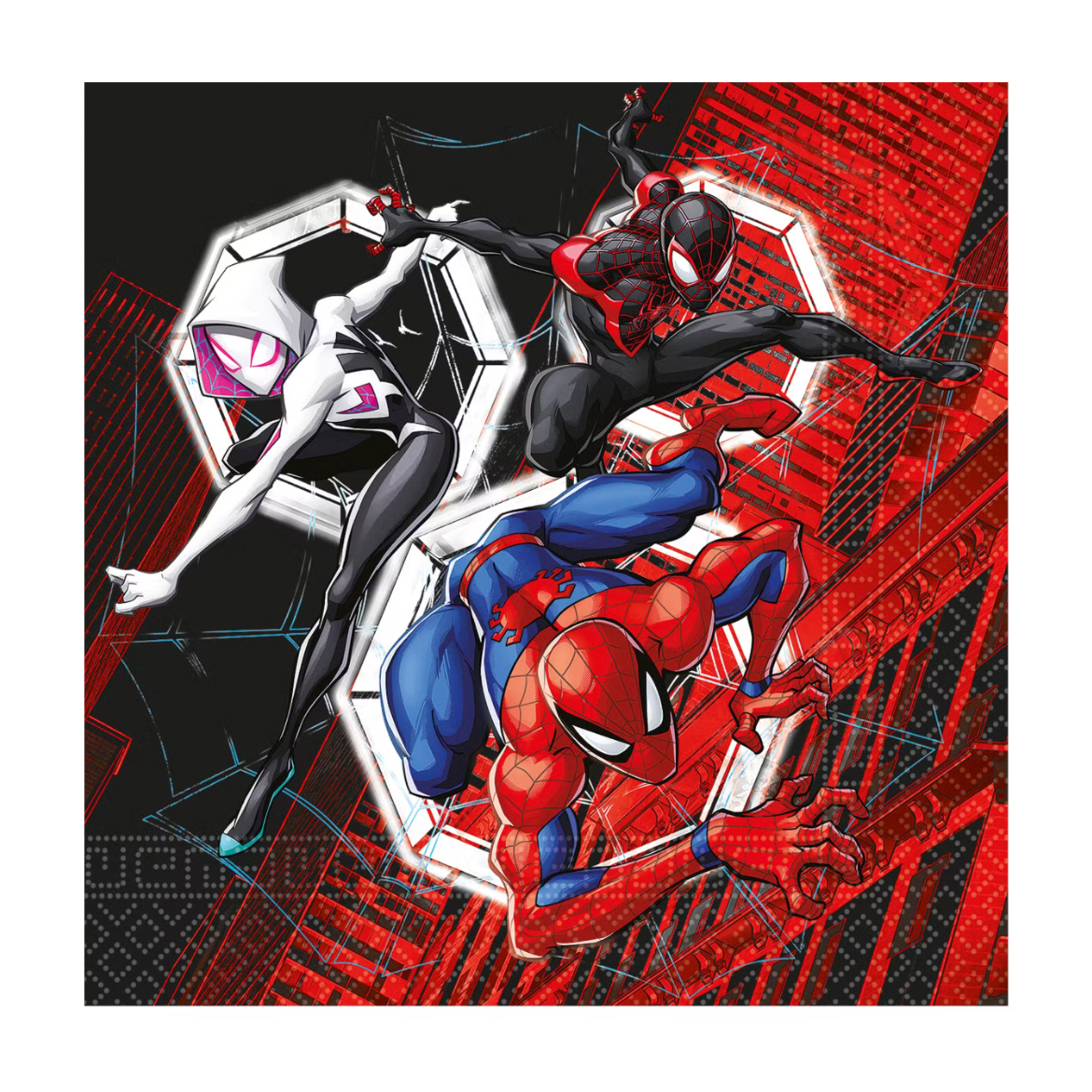 spiderman servetten marvel feest deco decoratie verjaardag 2