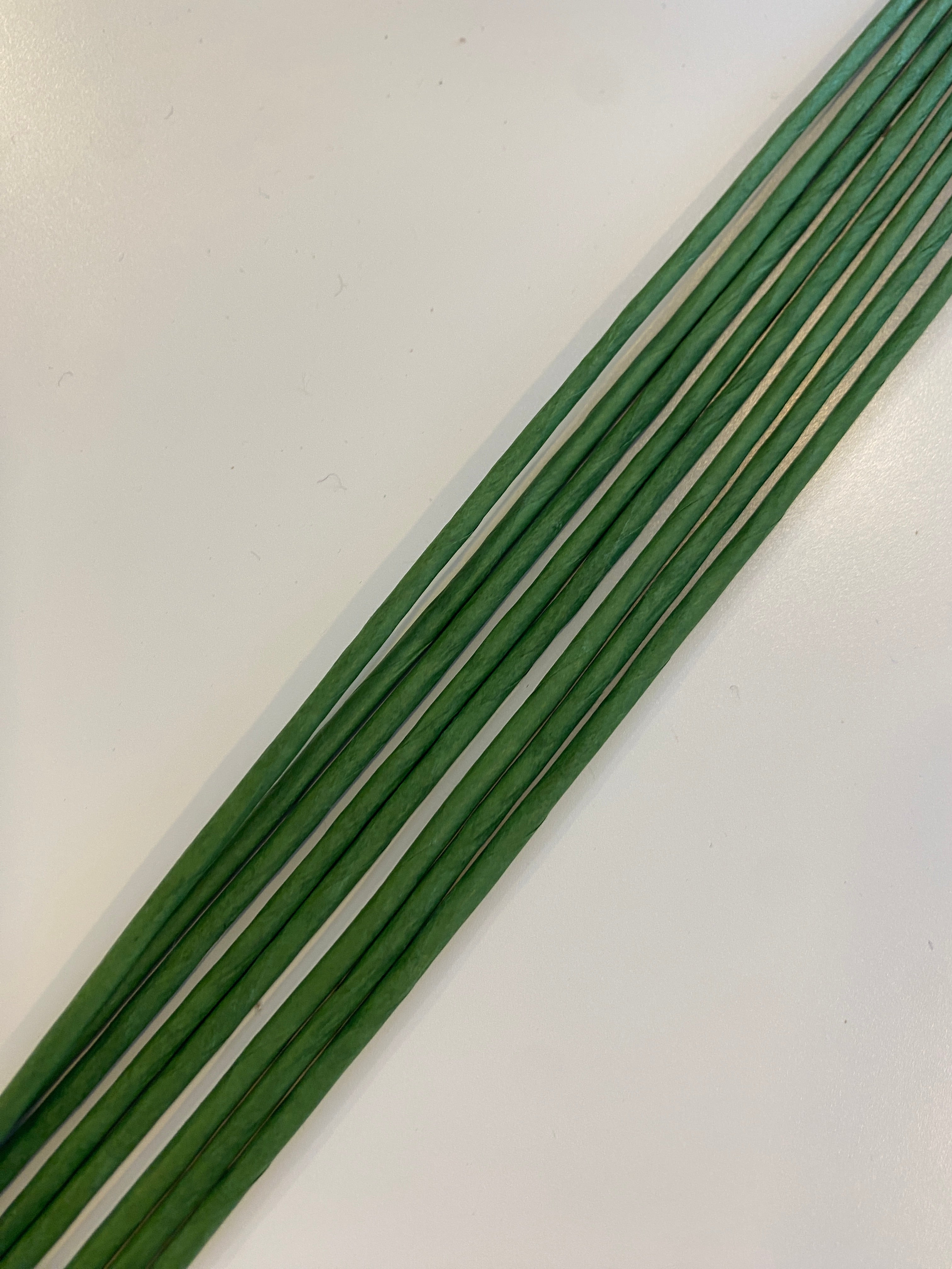 Steeltjes voor crèpepapieren bloemen - 8 stuks