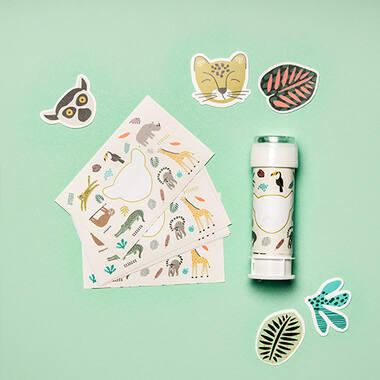 Tafelconfetti dieren zoo safari feest