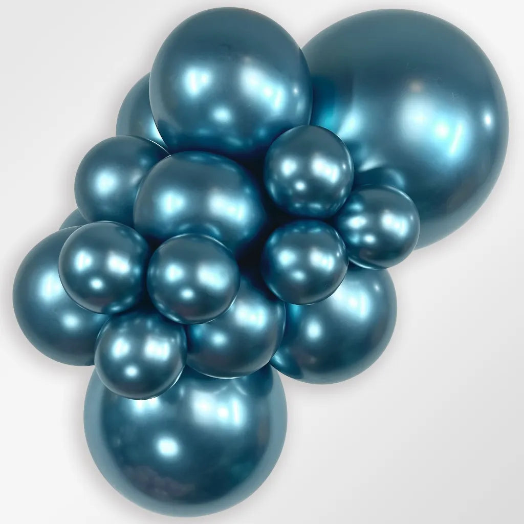 Ballon metallic donker blauw