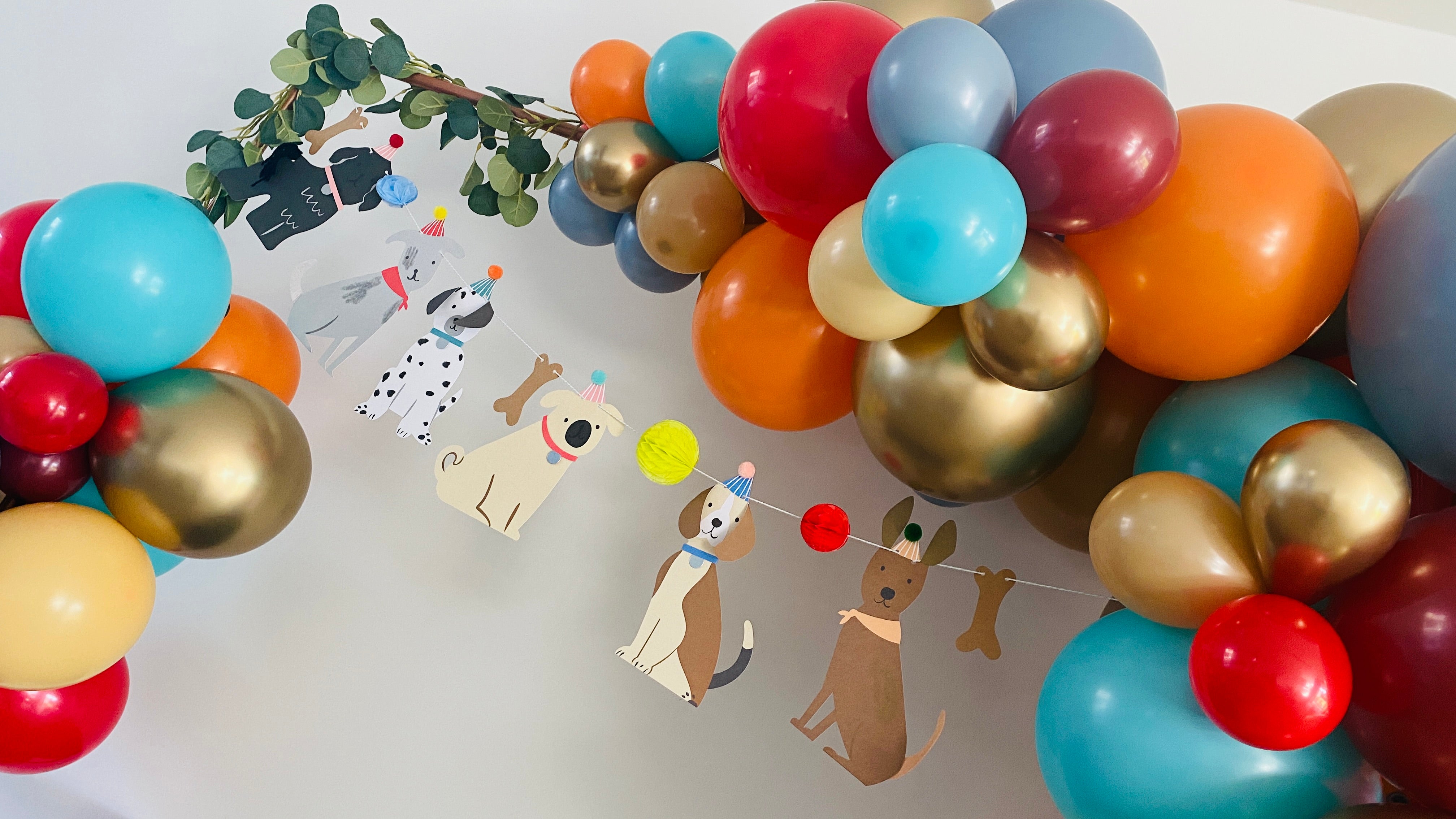 Ballonslinger ballonnenboog balloongarland Candy kleurrijk