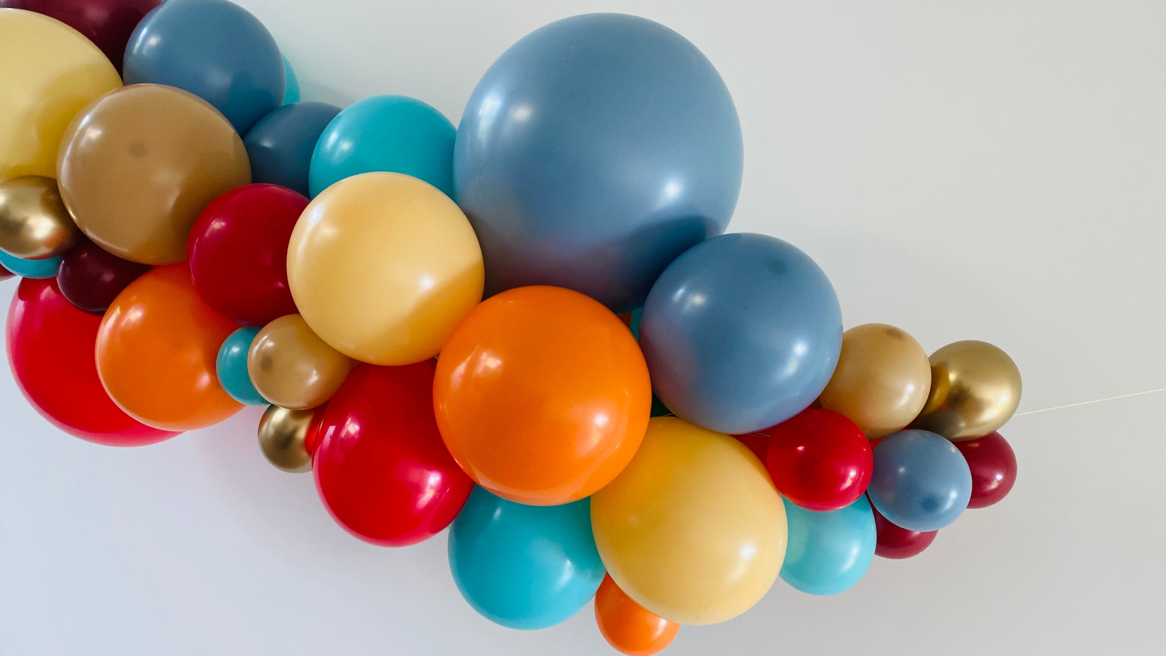 Ballonslinger ballonnenboog balloongarland Candy kleurrijk