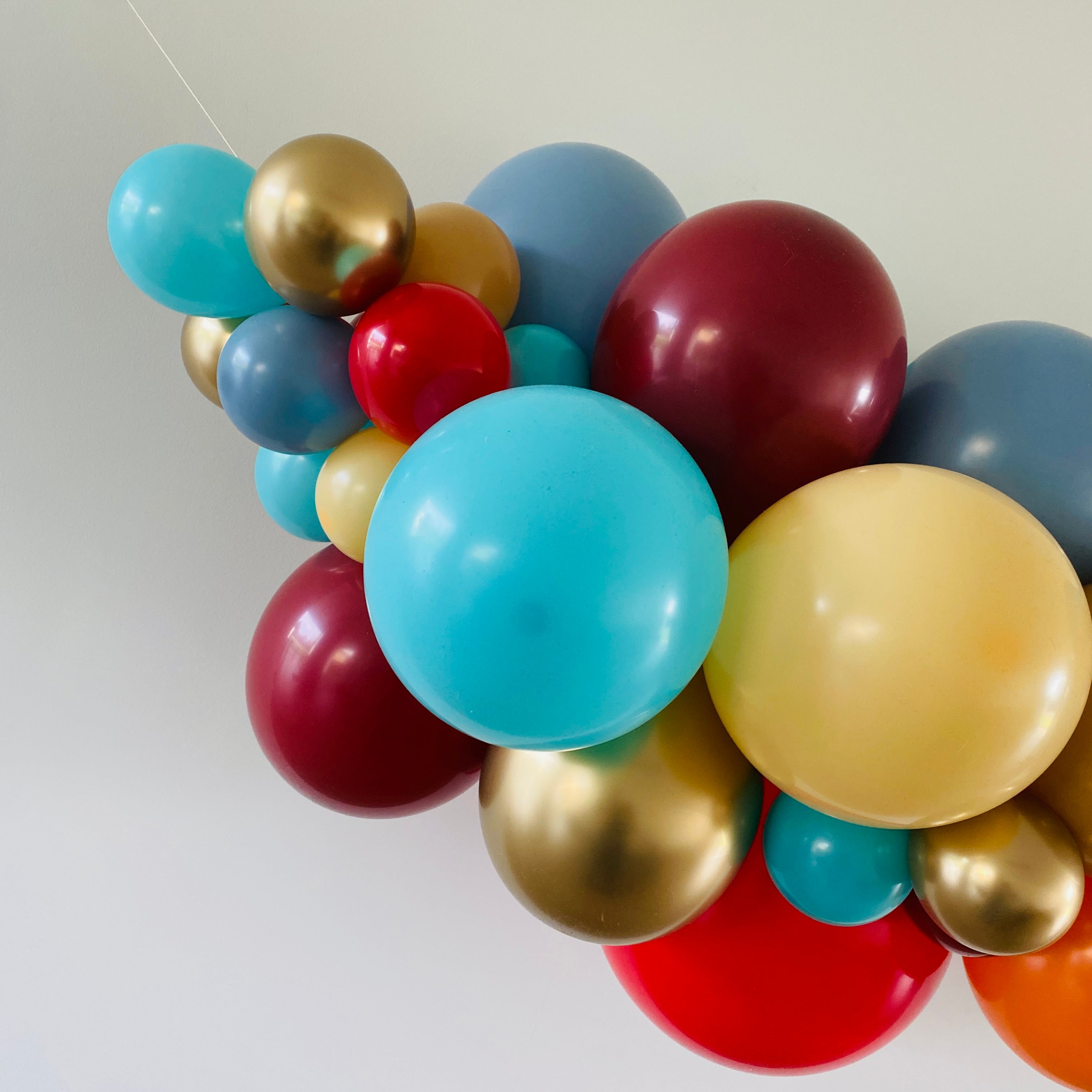 Ballonslinger ballonnenboog balloongarland Candy kleurrijk