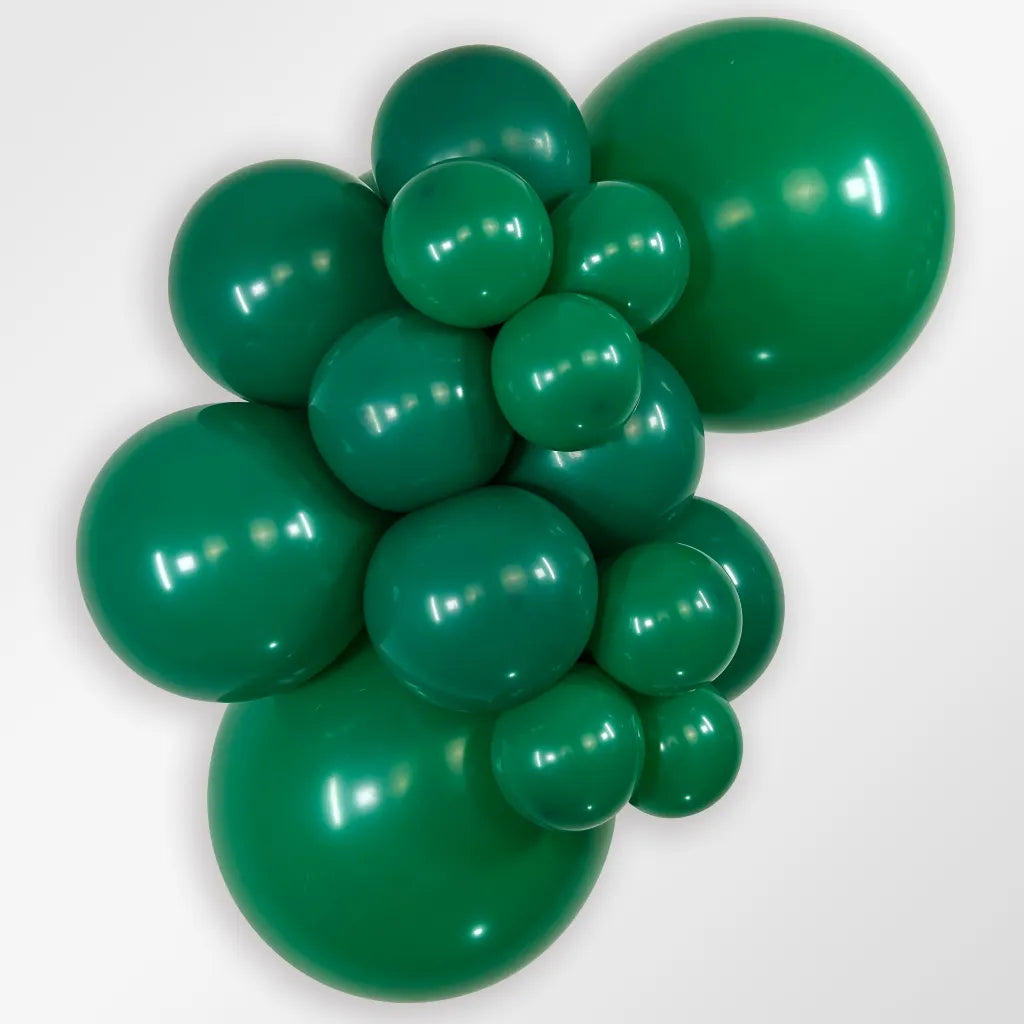 Bos groen ballonnen los