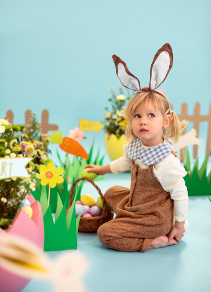 egg hunt kit eieren rapen pasen faasfeest konijn