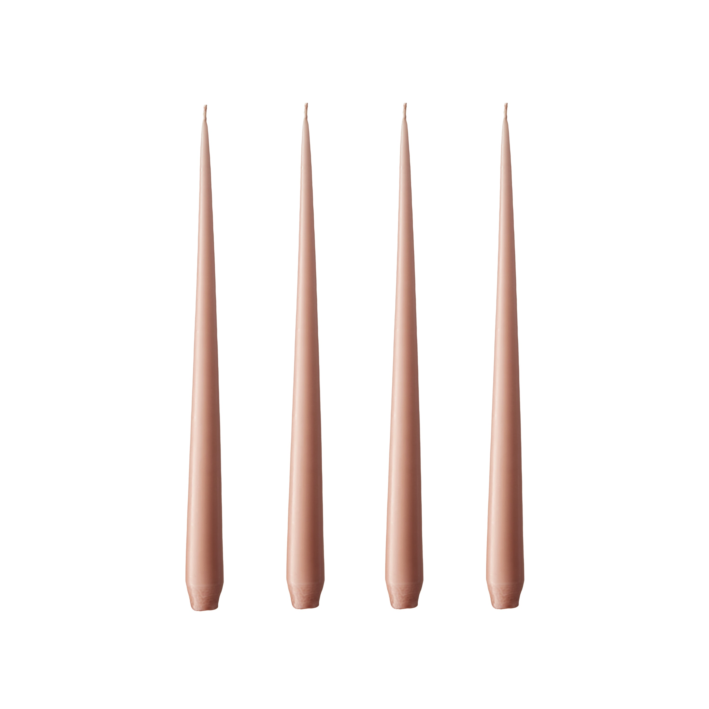 Taper kaars 4 stuks Jade Stone Ester & Eric kaarsen oud roze caramel warm beige rose