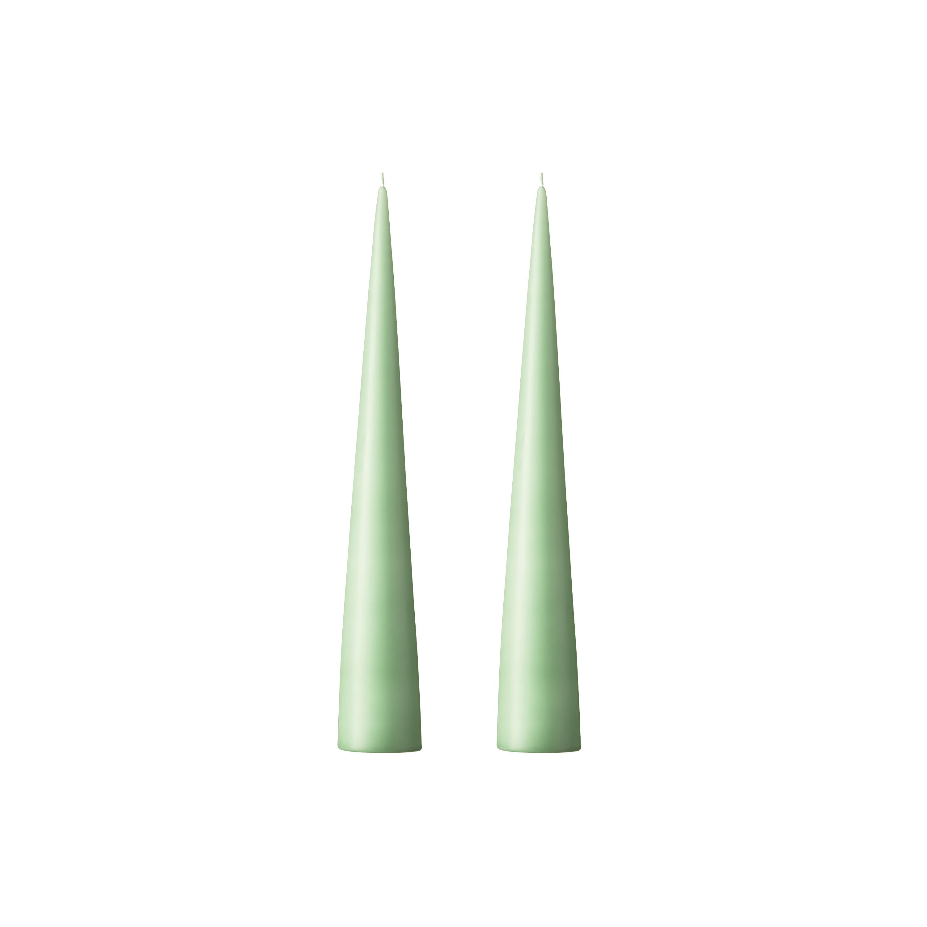 kaars eucalyptus groen 25cm Ester & Erik 66 kaars cone deco decoratie feest verjaardag communie lentefeest