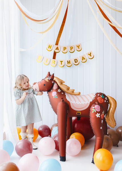 paard folieballon ballon feest deco decoratie