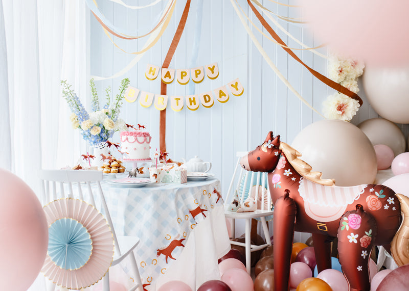 paard folieballon ballon feest deco decoratie