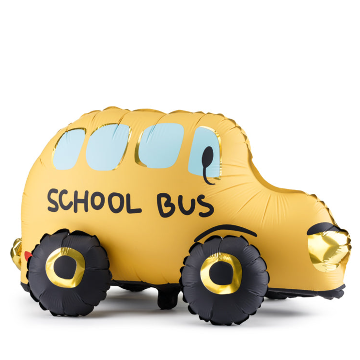 Schoolbus bus Cocomelon wielen van de bus back to school feest deco decoratie afstuderen juf klas meester