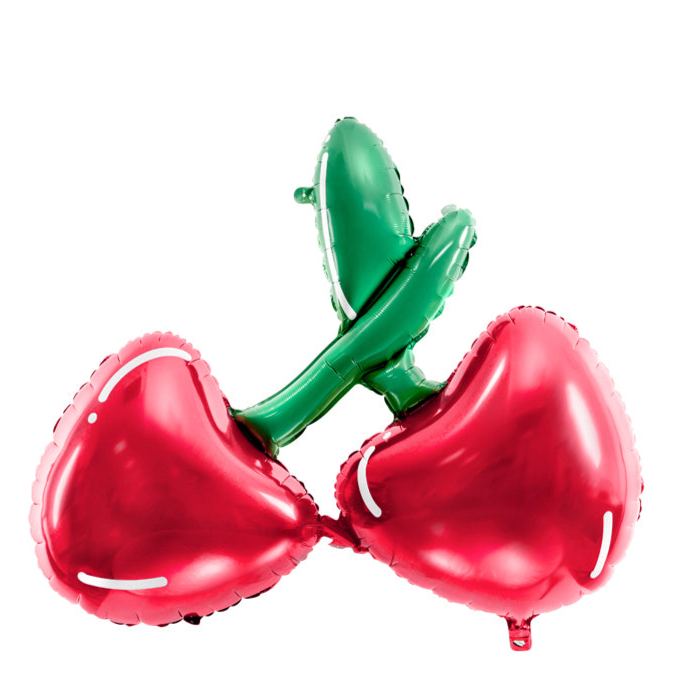 XXL Folieballon kersen - 88cm