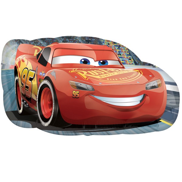 Folieballon Lightning McQueen ballon feest deco decoratie verjaardag cars disney