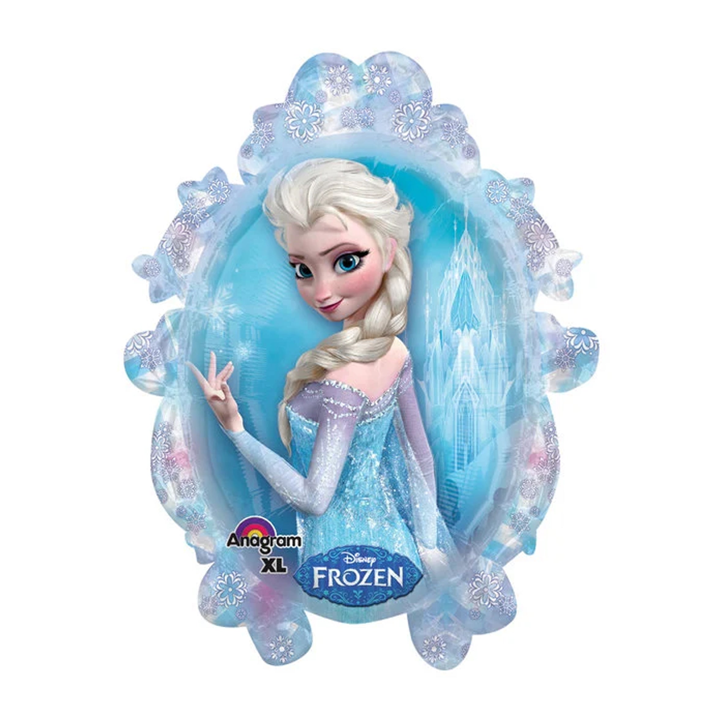 Folieballon frozen elsa anna feest deco decoratie verjaardag