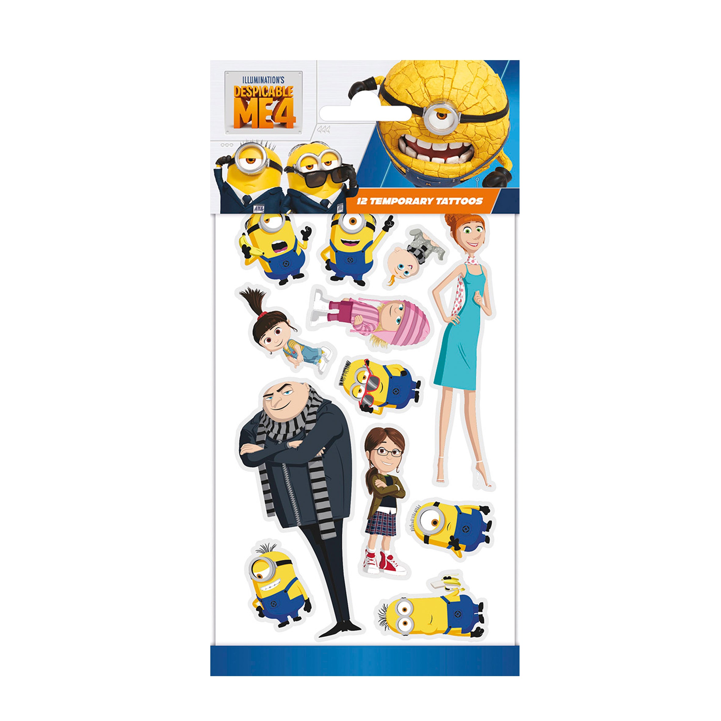 Tattoos despicable me minions vreselijke ikke