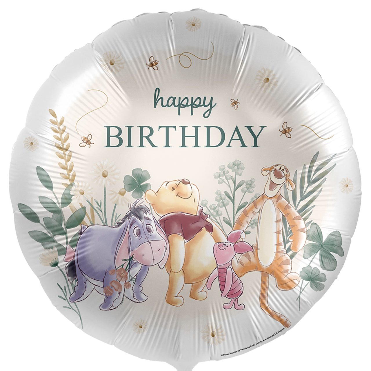 Foliebalon XL Winnie the Pooh en vrienden - 43cm