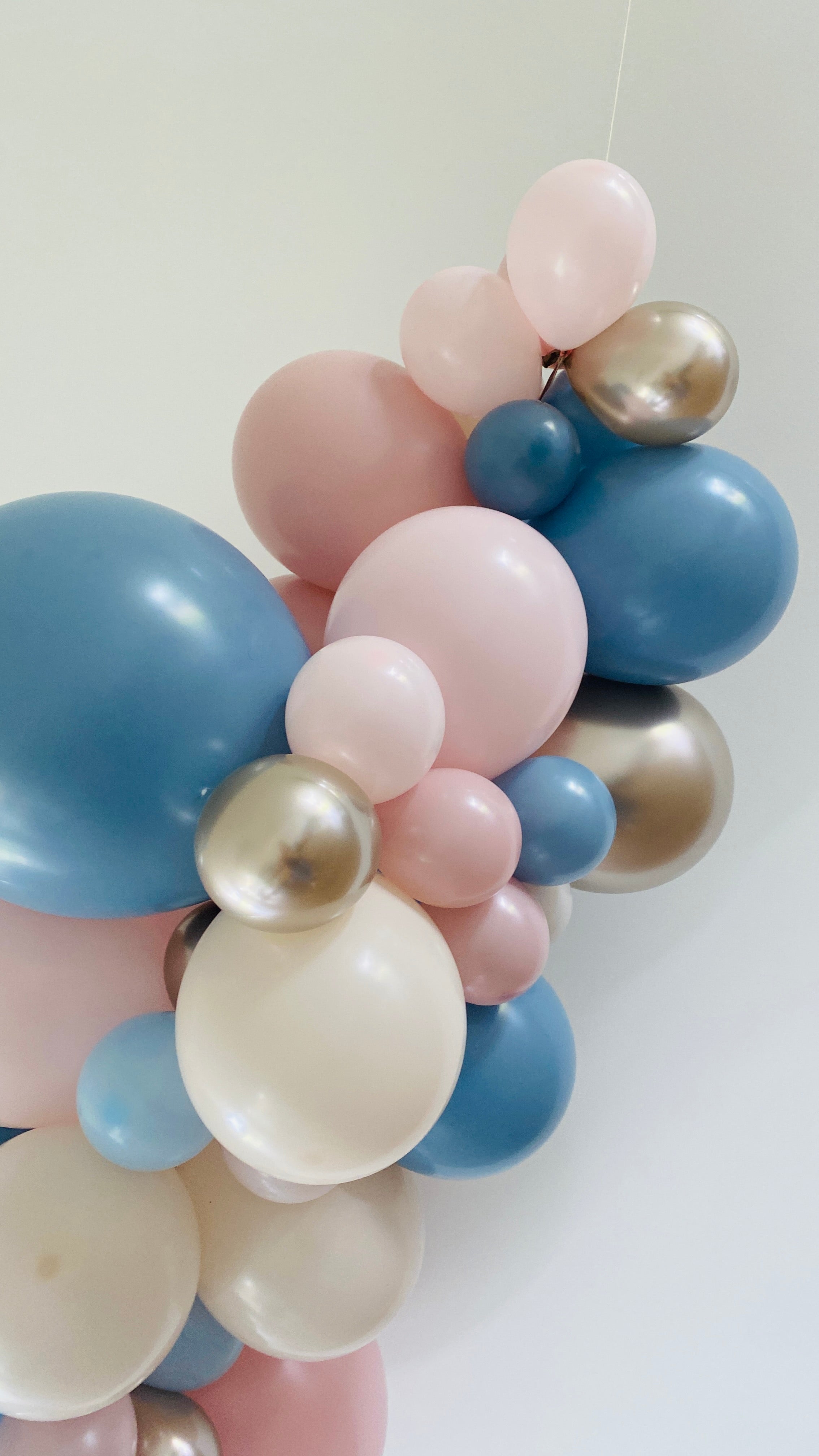 ballonslinger baby gender reveal feest deco decoratie verjaardag zwangerschap geboorte