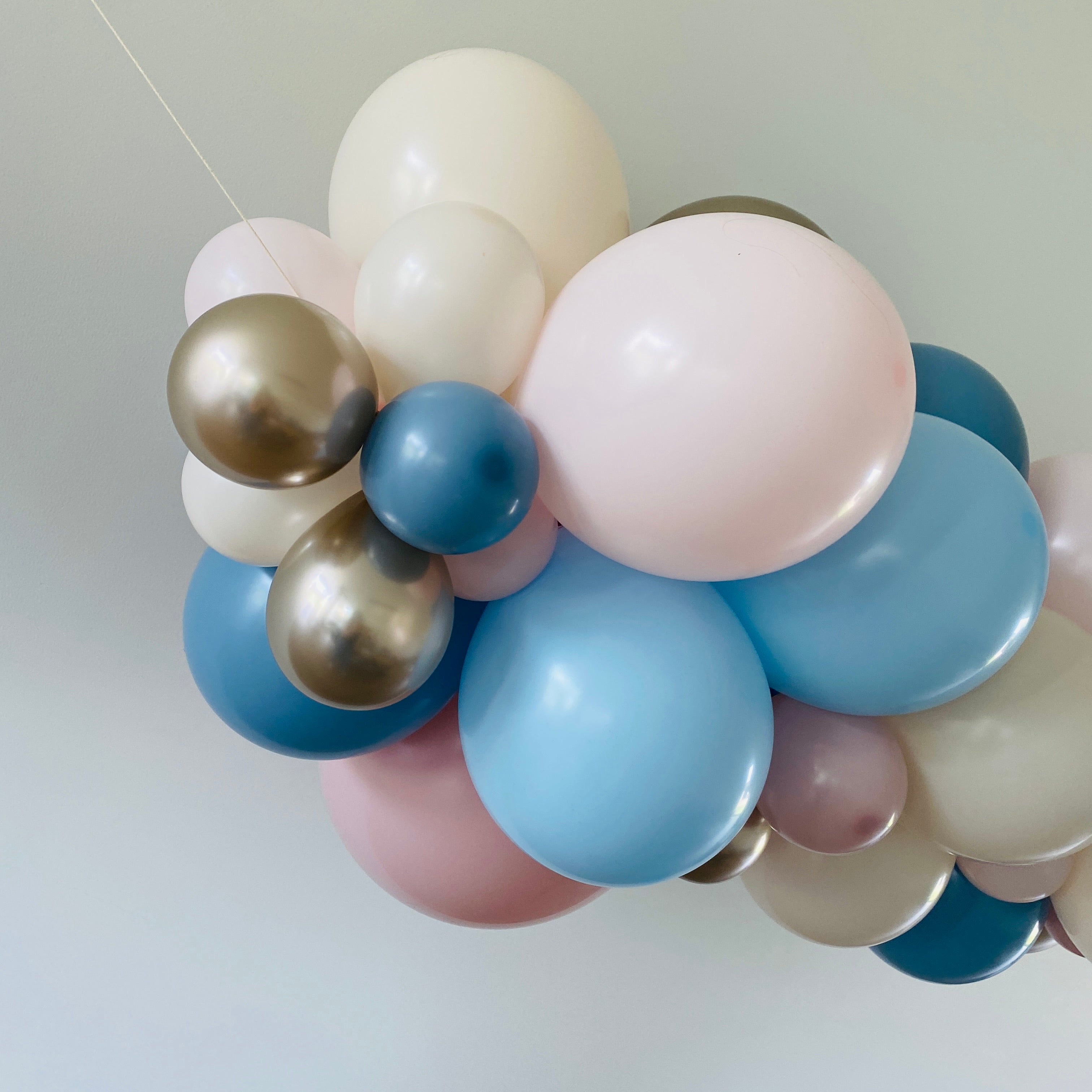 ballonslinger baby gender reveal feest deco decoratie verjaardag zwangerschap geboorte