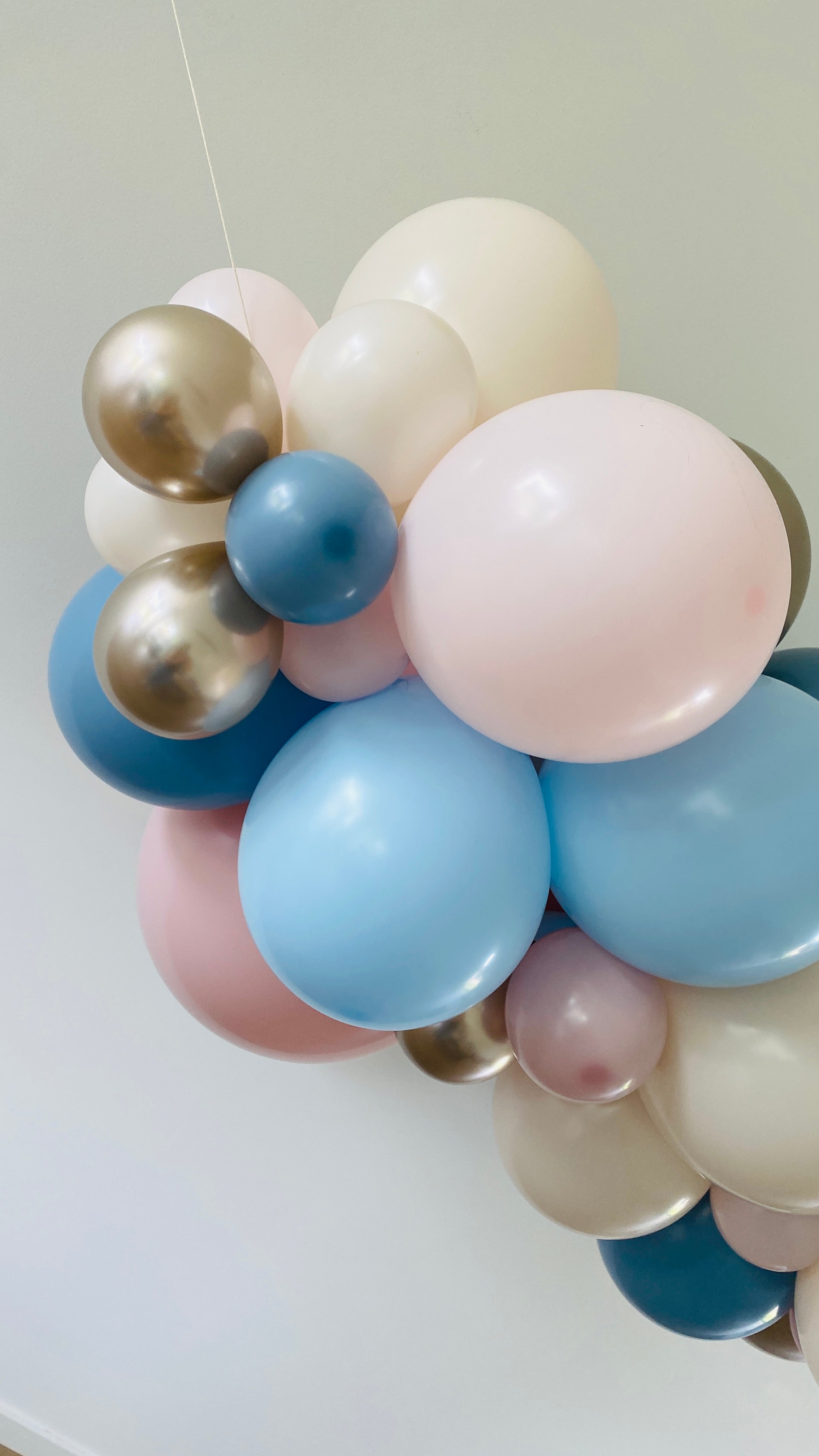 ballonslinger baby gender reveal feest deco decoratie verjaardag zwangerschap geboorte