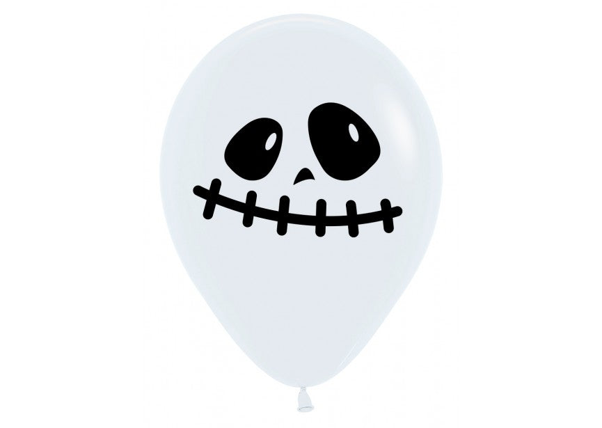 4 verschillende geest / spookjes ballonnen - 4 stuks