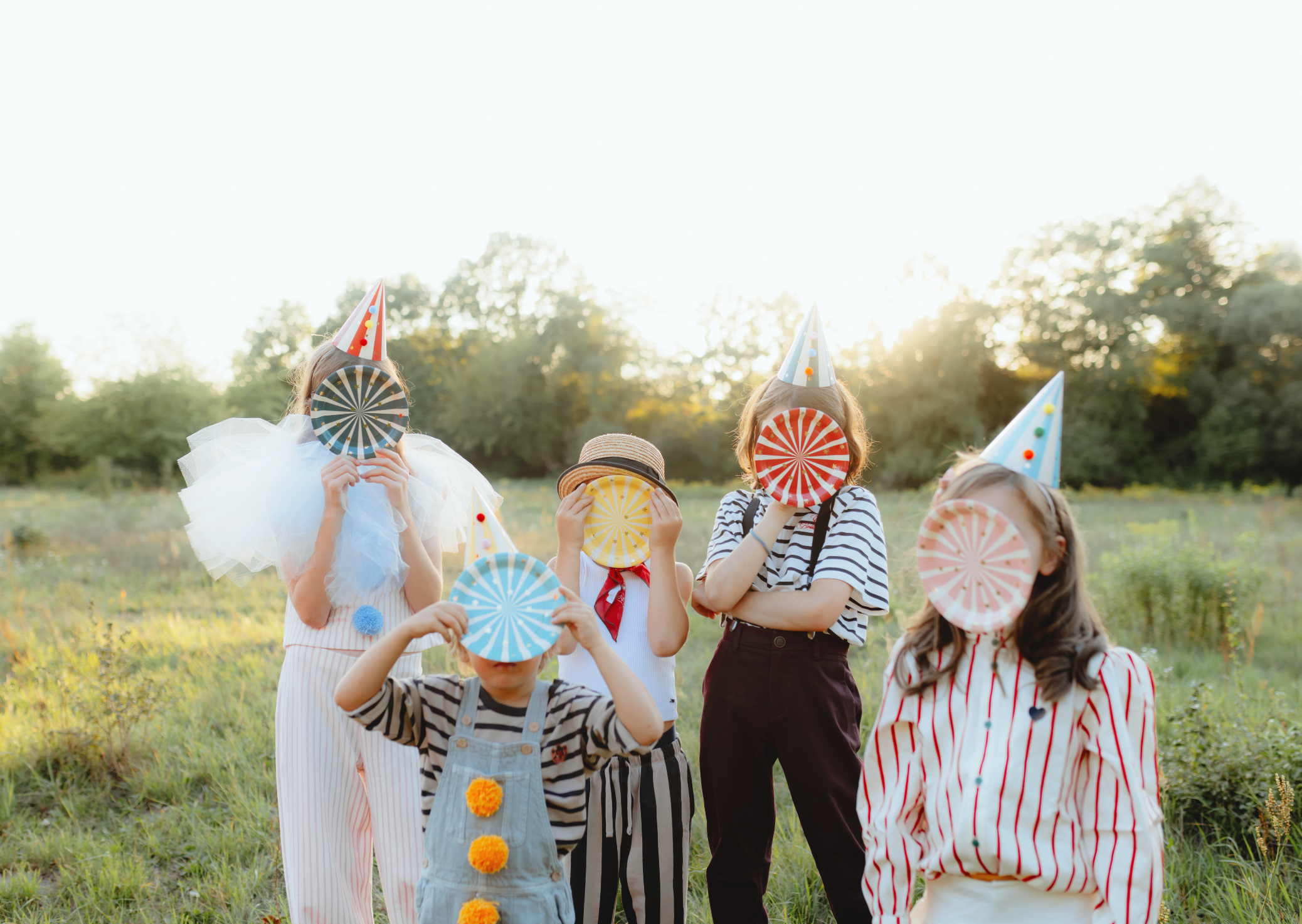 borden cirucs kleurrijk feest deco decoratie verjaardag