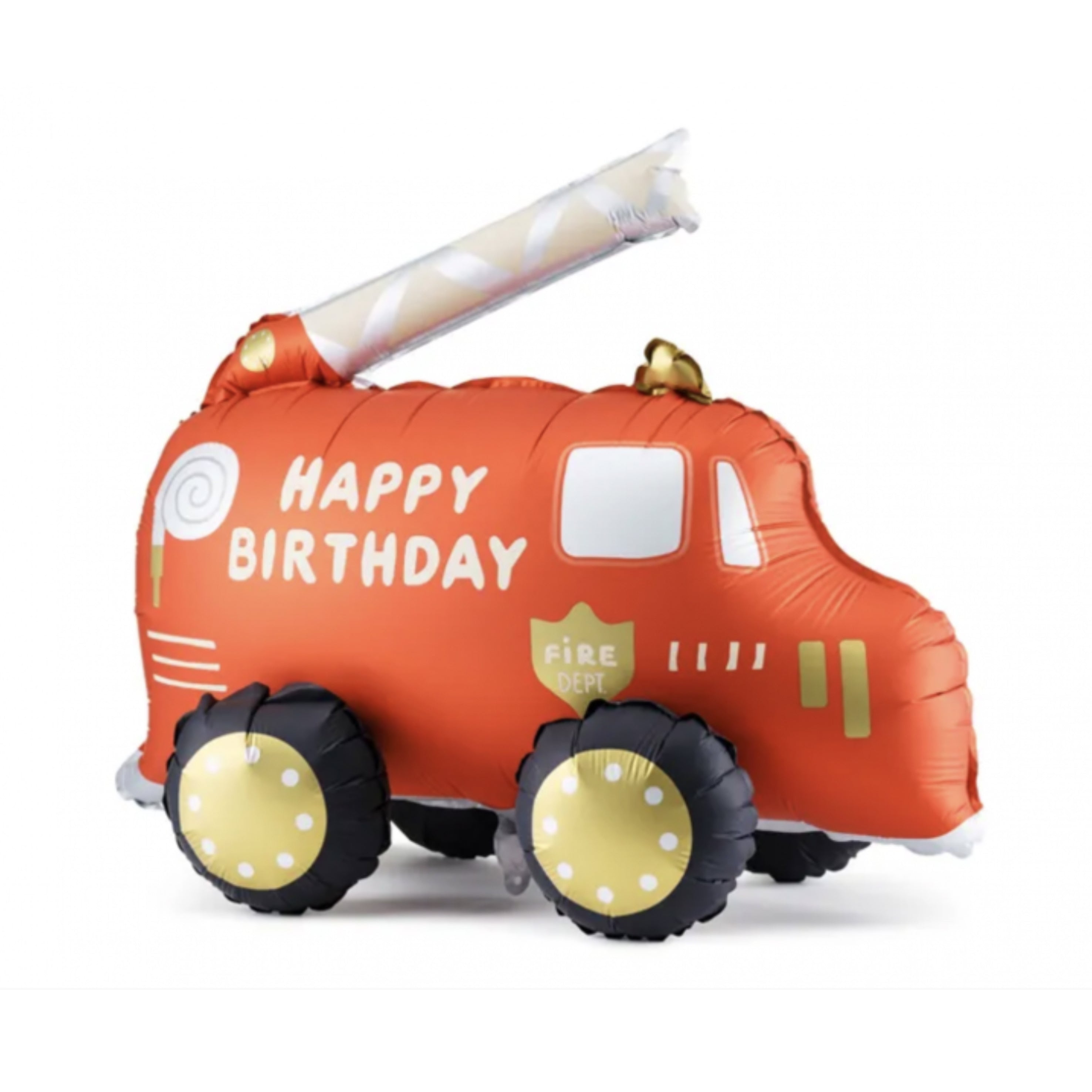 brandweerauto brandweerwagen feest deco verjaardag folieballon