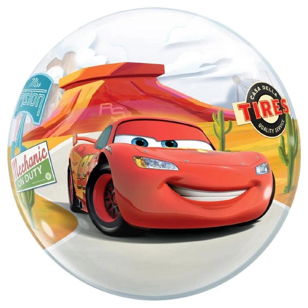 cars bubble ballon Lightning McQueen Mater Disney feest deco decoratie verjaardag