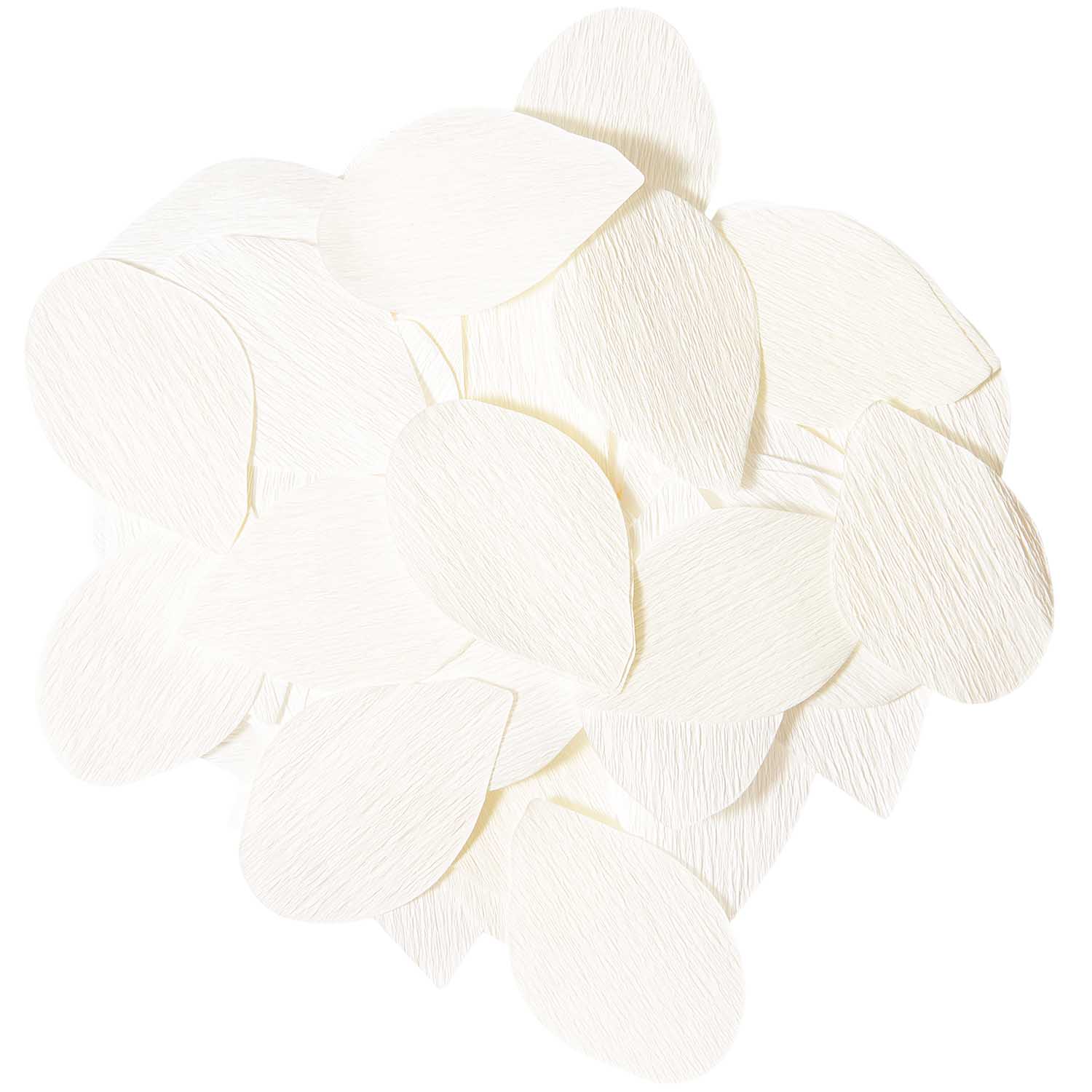 confetti crèpe papier rozenblaadjes feest deco decoratie tafel huwelijk communie