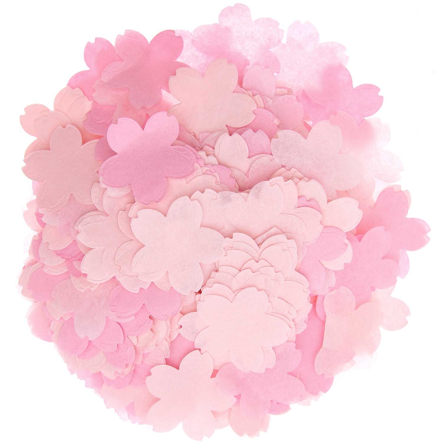 confetti kersenbloemen roze feest deco decoratie