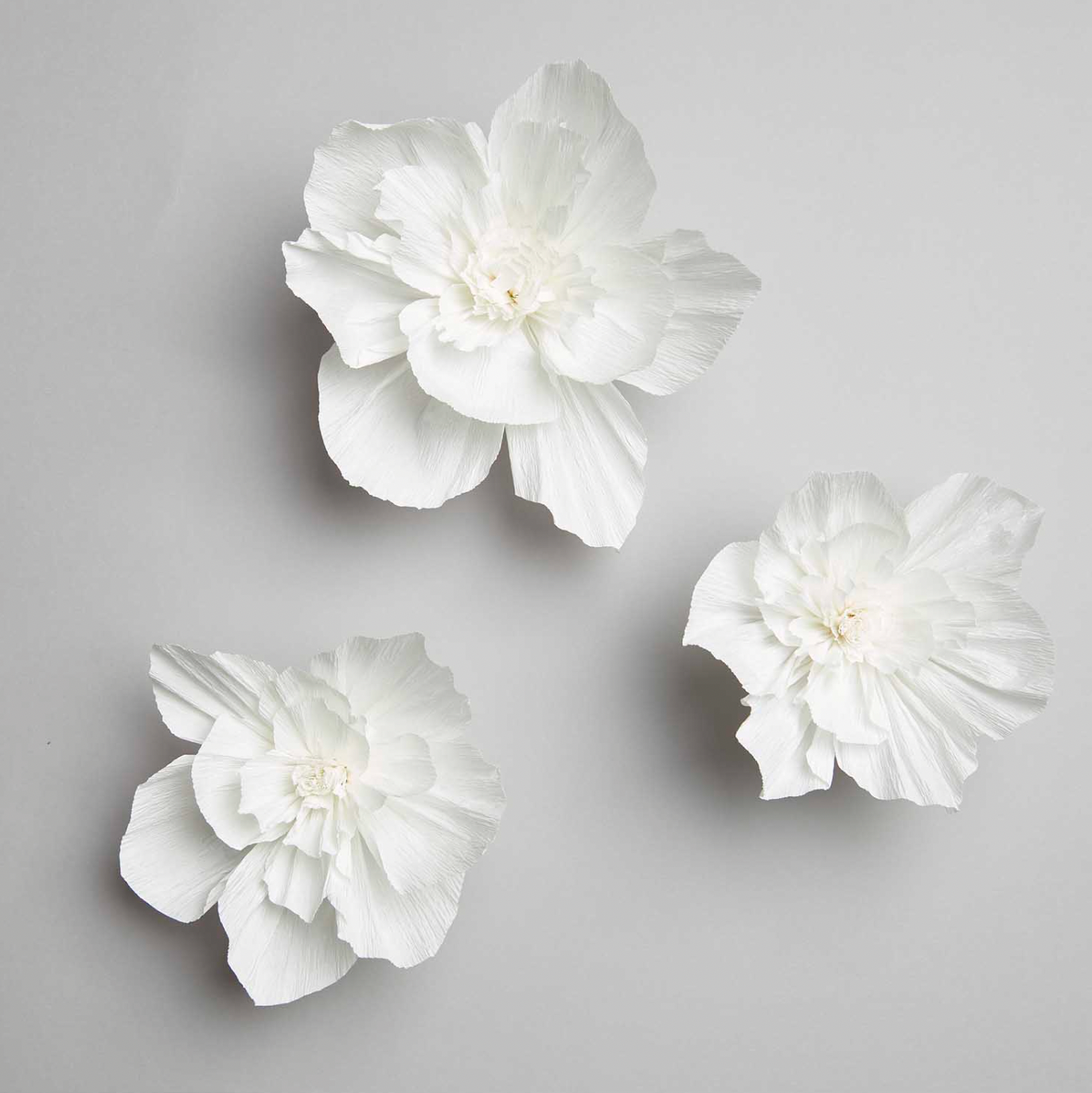 crepe papieren bloemen bloesem zacht perzik feest deco decoratie kinderkamer groot