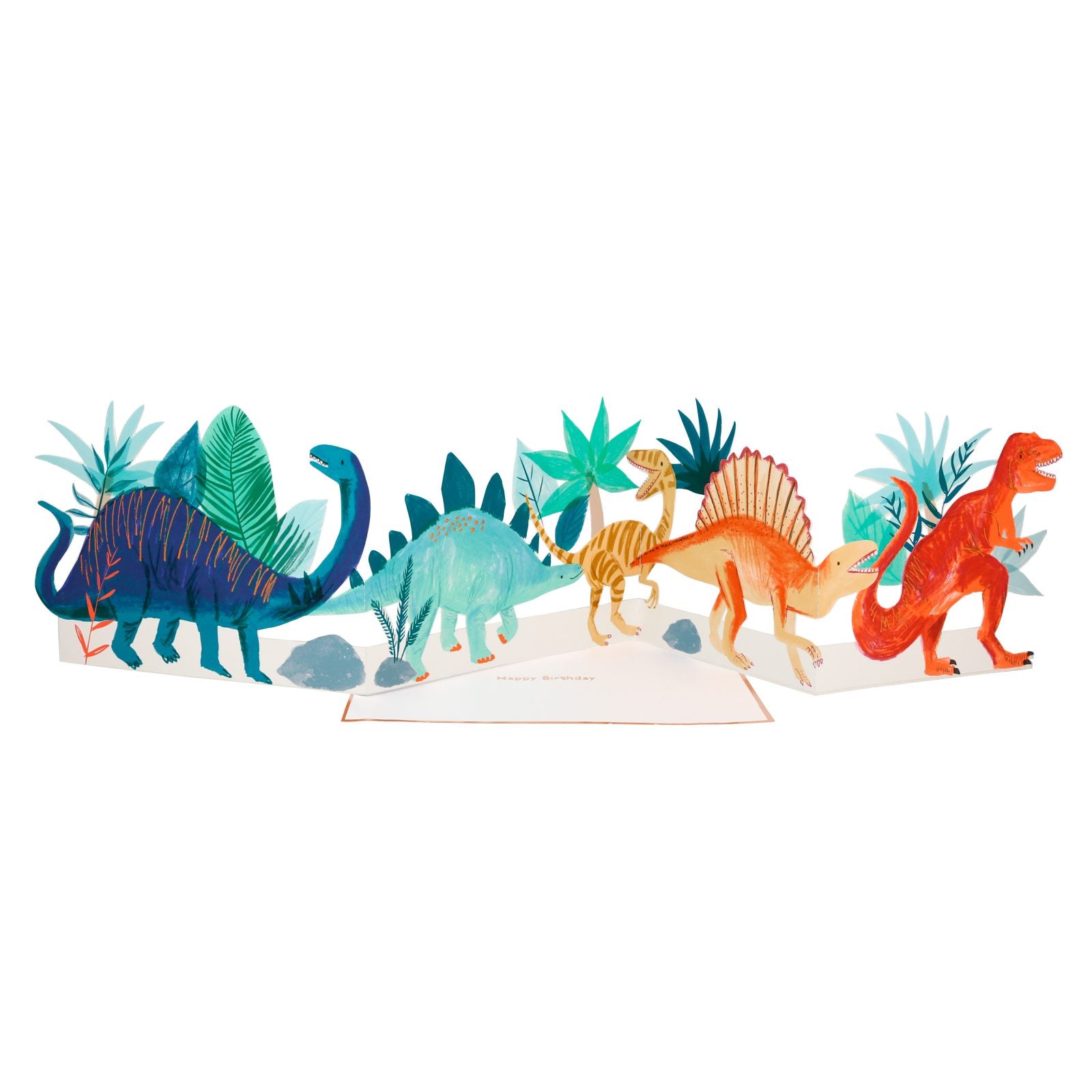 dino dinosaurus centerpiece kaart