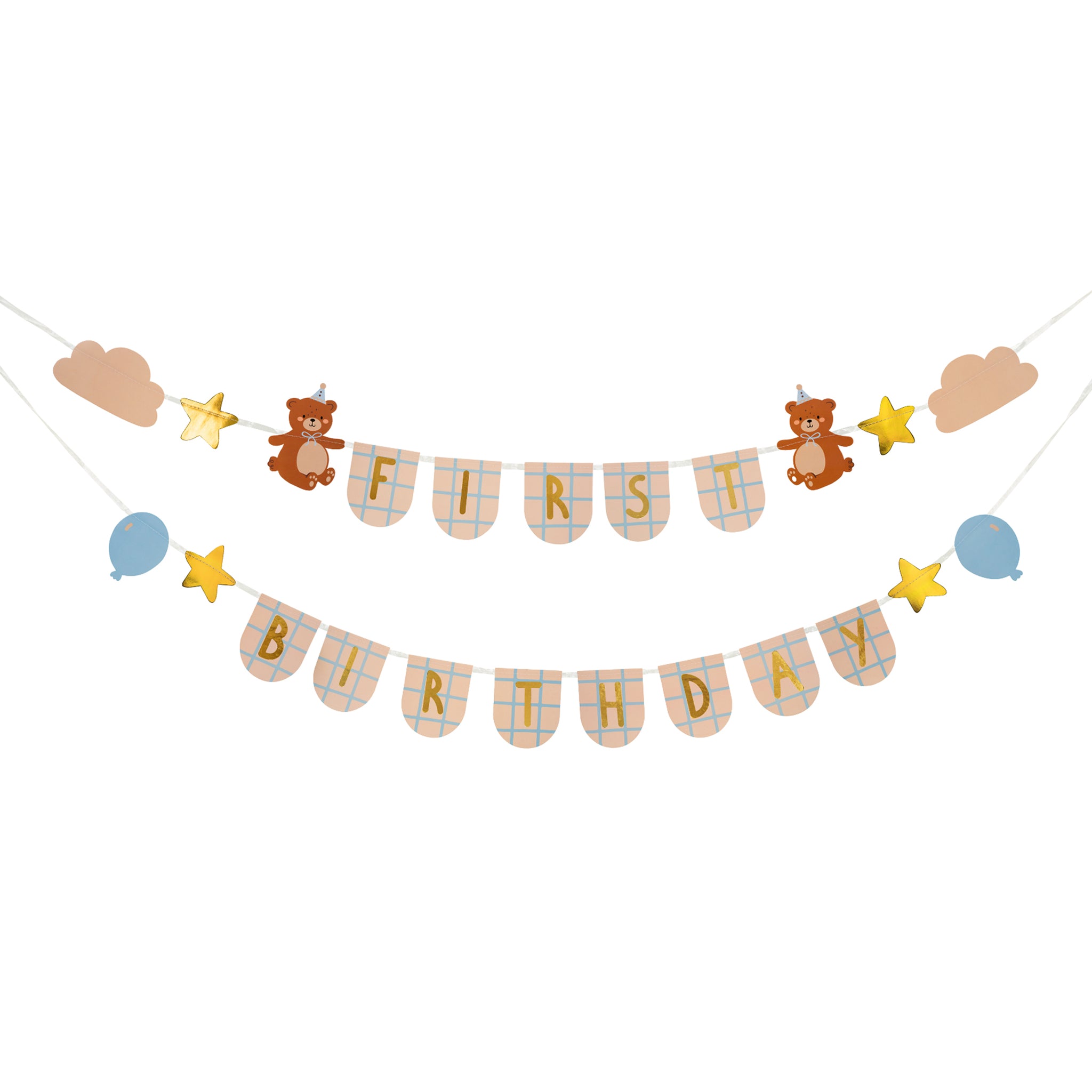 Slinger Happy Birthday hond/kat 180 cm Slinger Happy Birthday hond/kat 180 cm