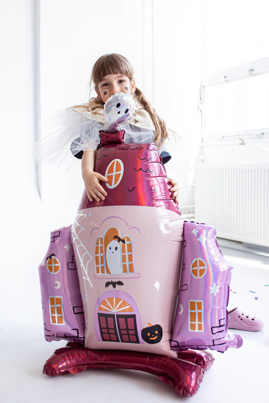 folieballon spookhuis halloweens feest spooky