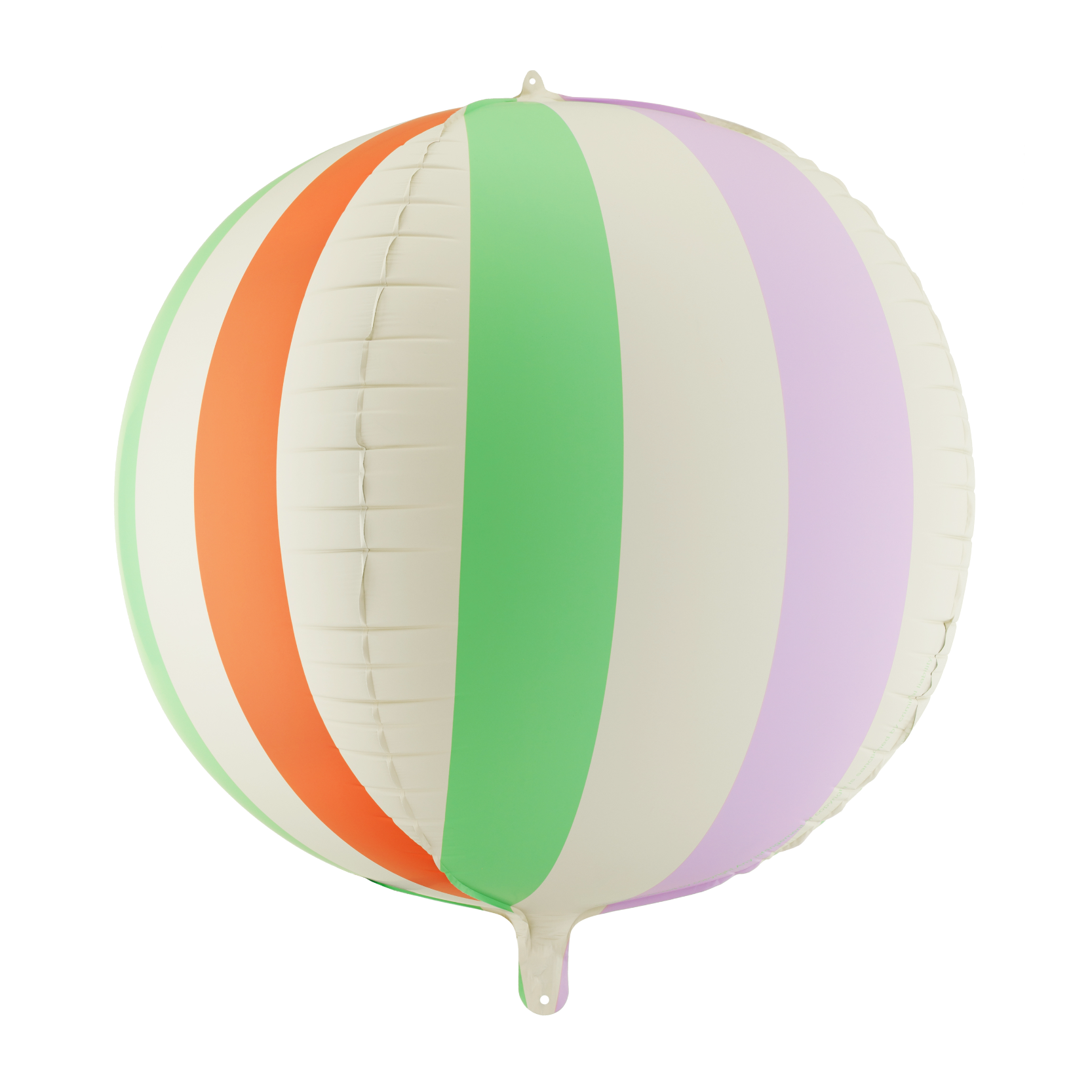 folieballon strandbal strad feest poolparty zomer feest pastel strepen deco decoratie verjaardag