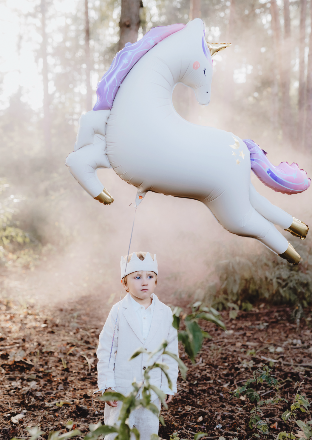 folieballon unicorn eenhoorn decoratie feest sprookjes paard ballon