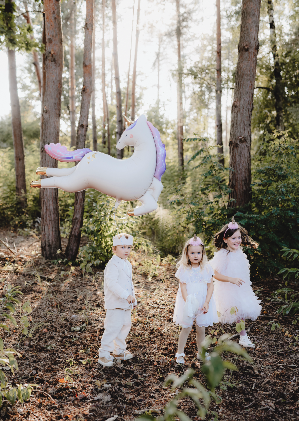 folieballon unicorn eenhoorn decoratie feest sprookjes paard ballon