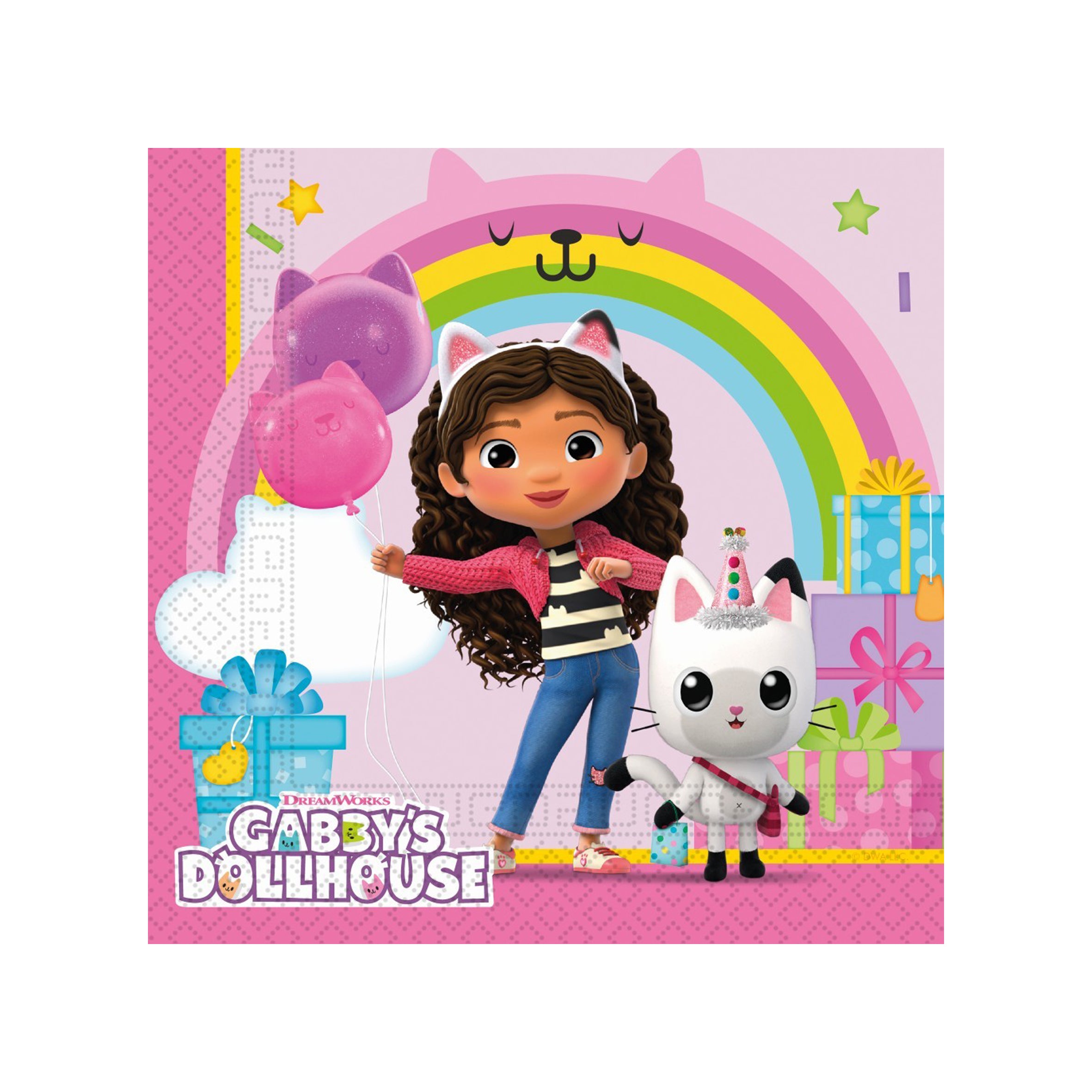 gabby's dollhouse servetten feest deco decoratie verjaardag