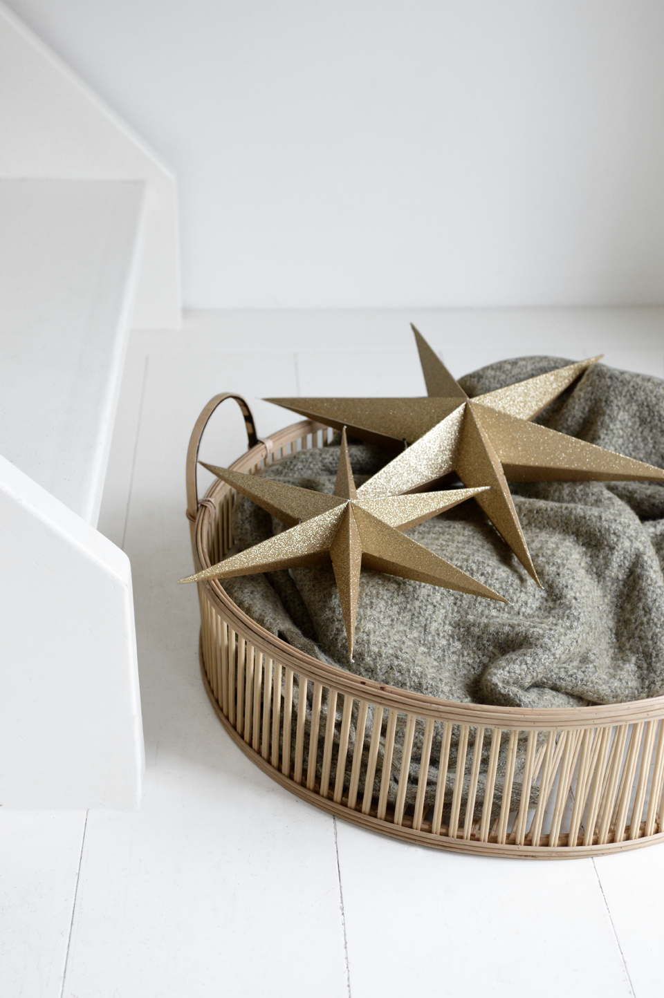 glitter gouden papieren luxe sterren 30cm 40cm deco Kerst