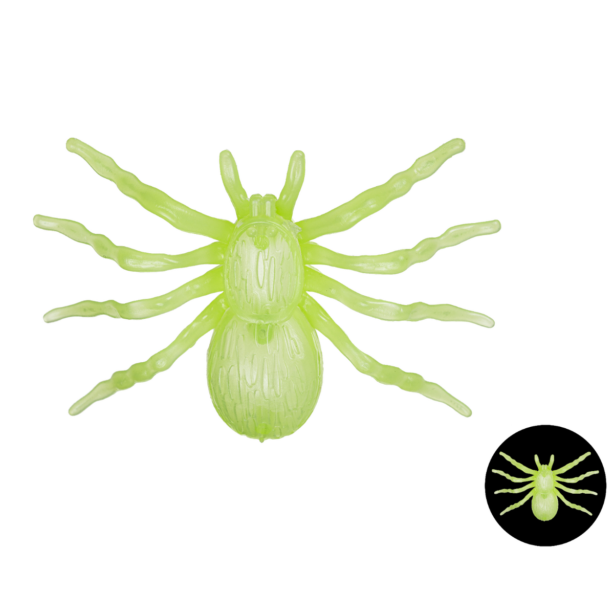 glow in the dark spinnen halloween