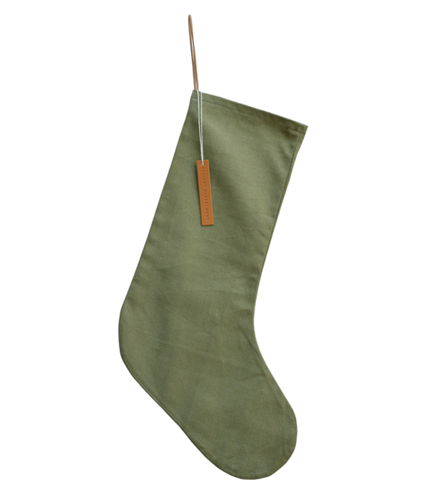 groene kerstsok kerst deco decoratie kerstmis minimalistisch delight departement 3