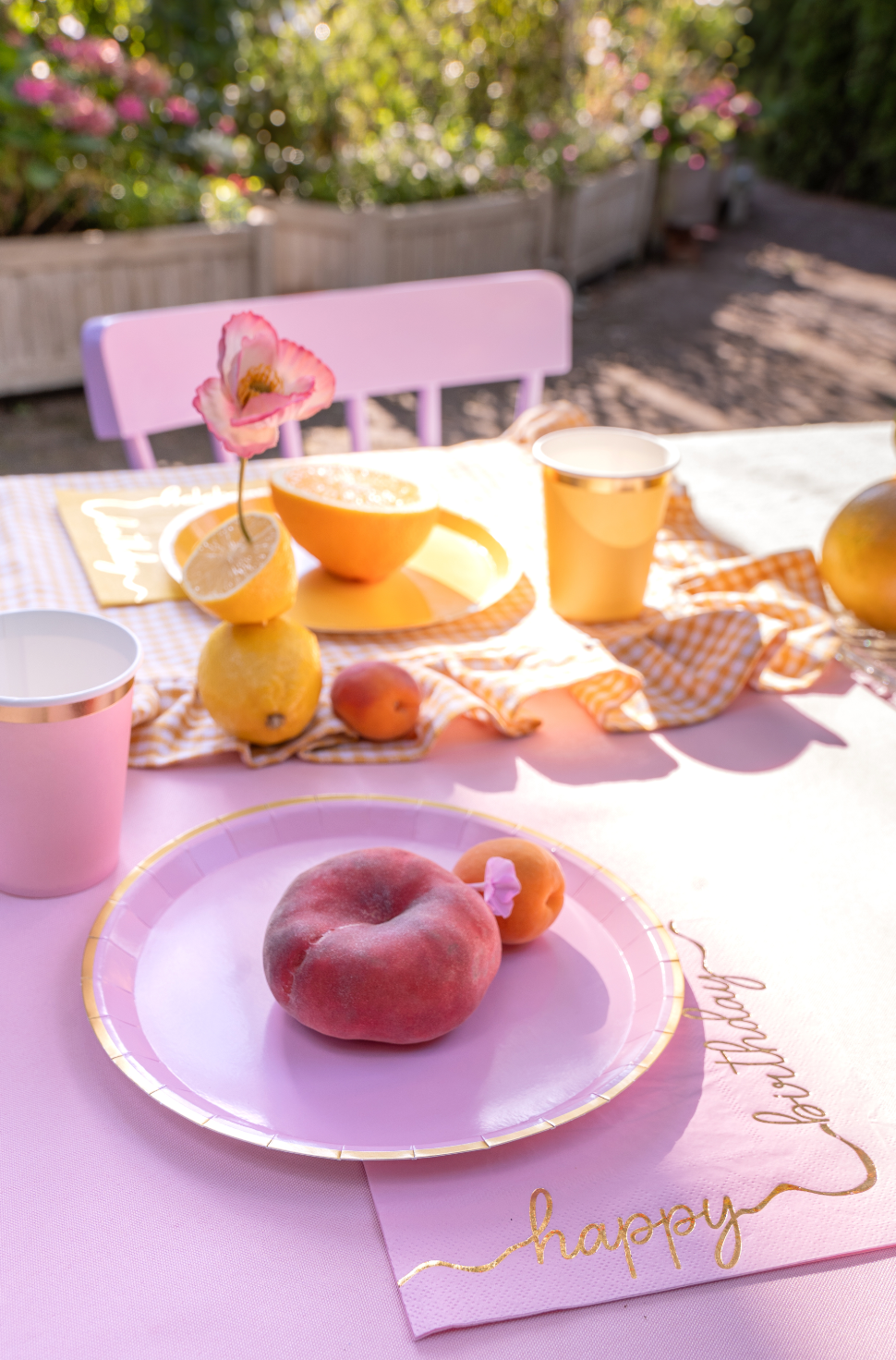 kleurrijke servetten happy birthday verjaardag feest deco decoratie