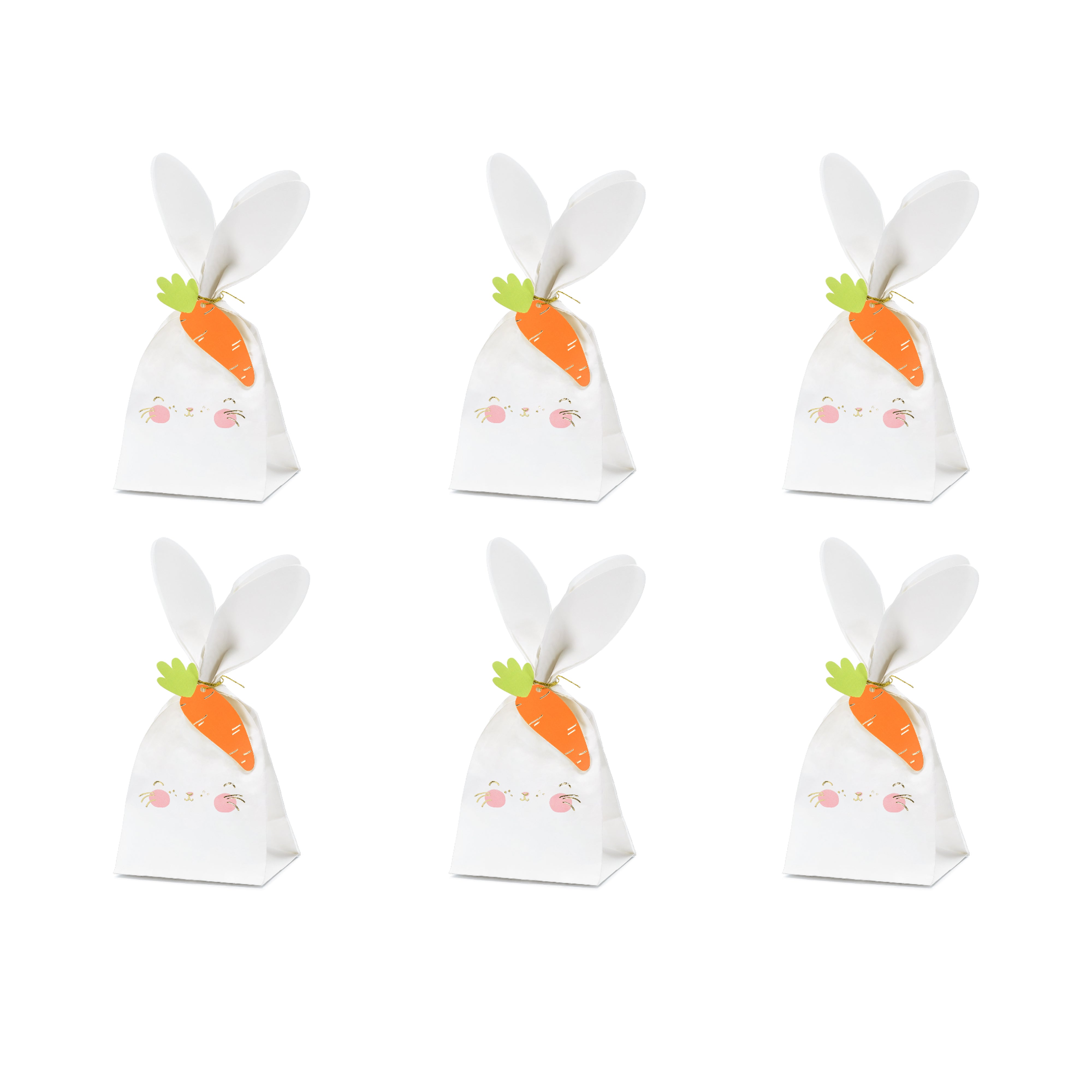 konijn pasen wortel doosje feest deco decoratie