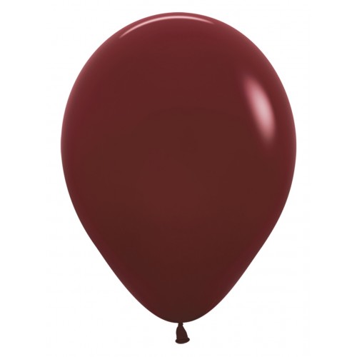 Ballonnen warm terracotta merlot