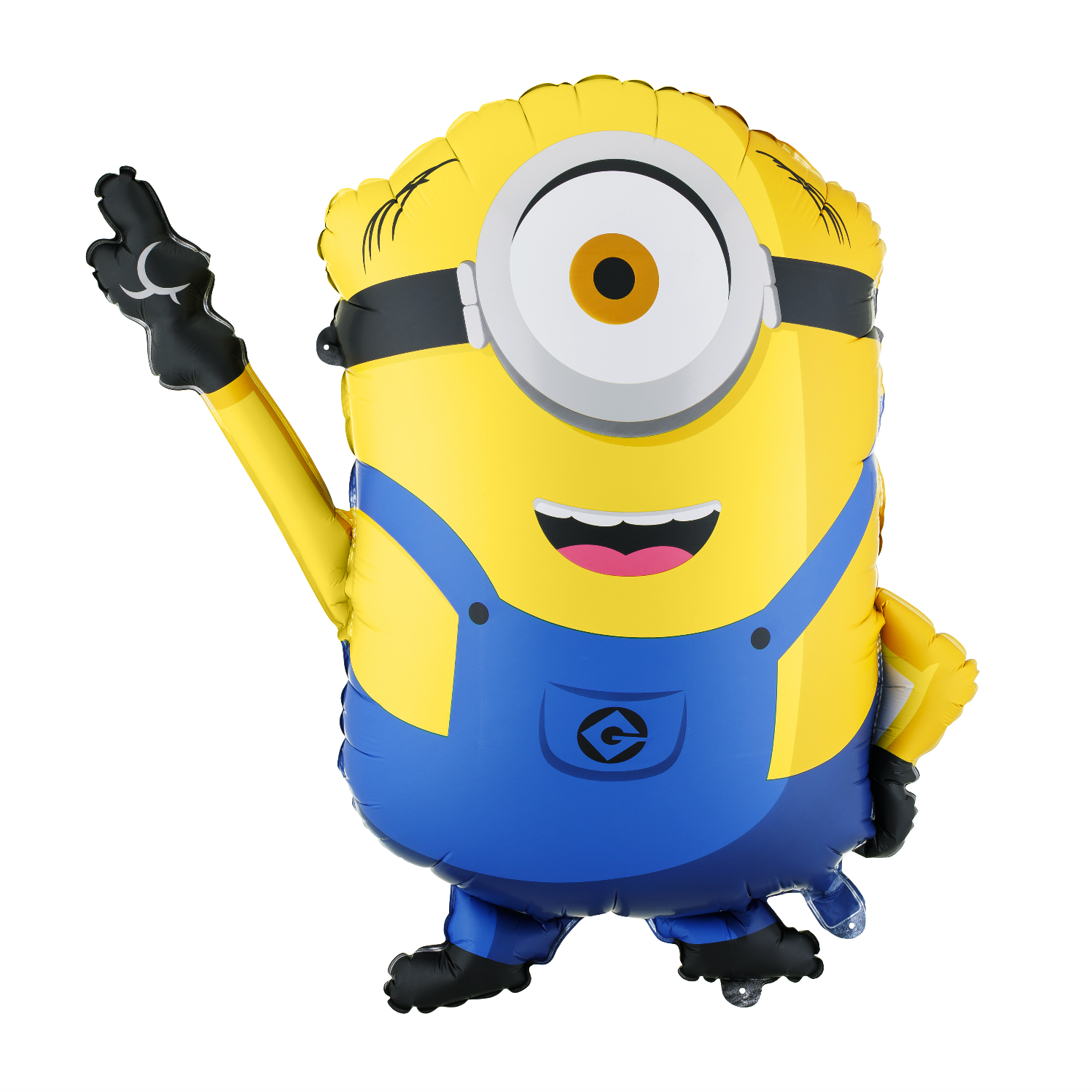 minion mel folieballon geel zwart blauw zilver deco decoratie feestversiering verjaardag verschrikkelijke ikke dispicable me-03-17om19.44.43