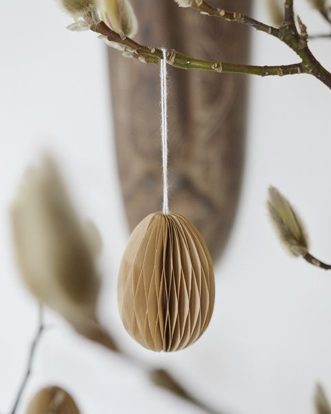 paasei karamel honeycomb papier pasen