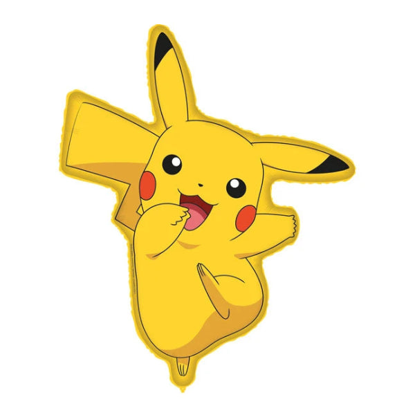 pikachu pokemon pokémon gotta catch 'm all geel rood zwart wit