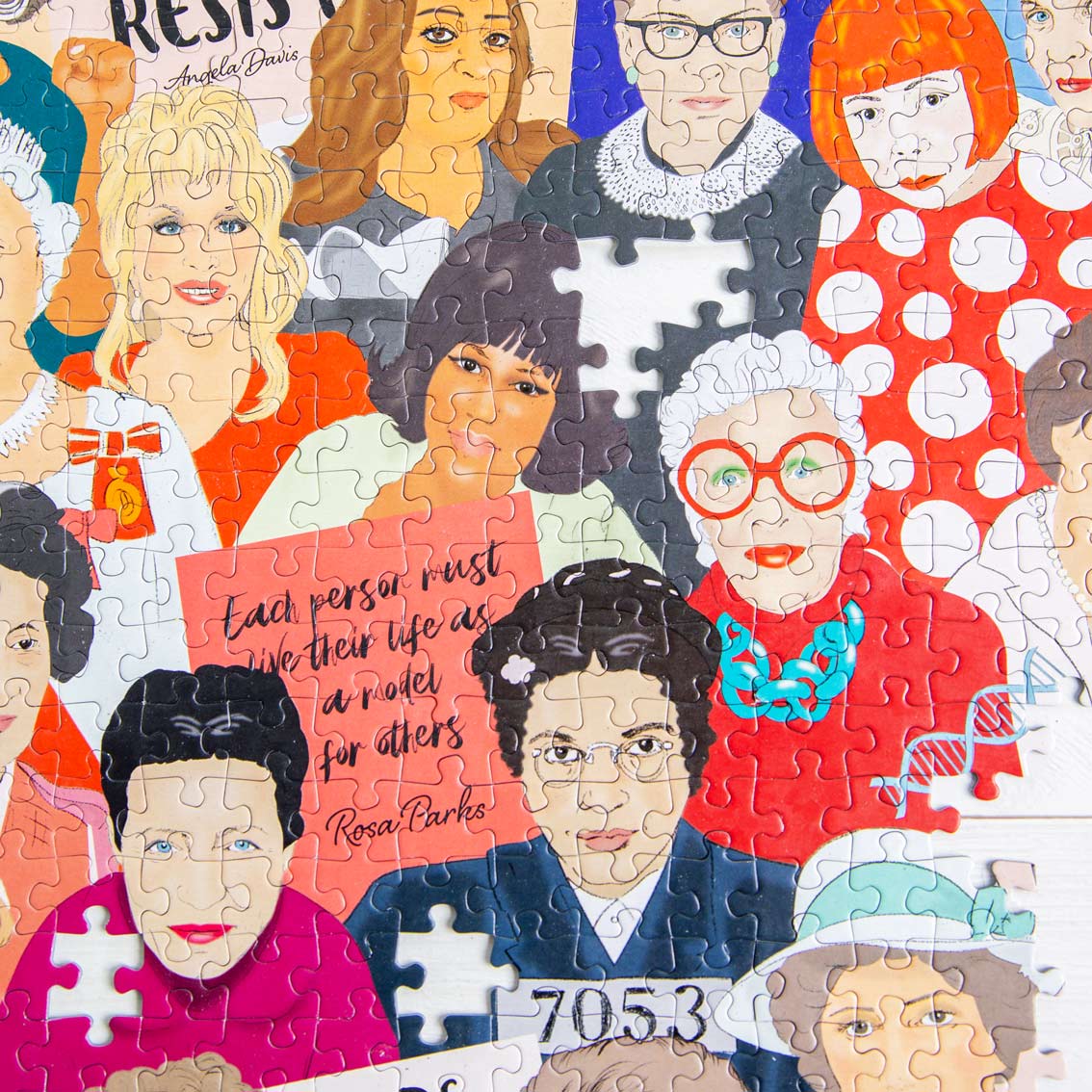Cadeau puzzel phenomenal women puzzle fenomenale vrouwen puzzel