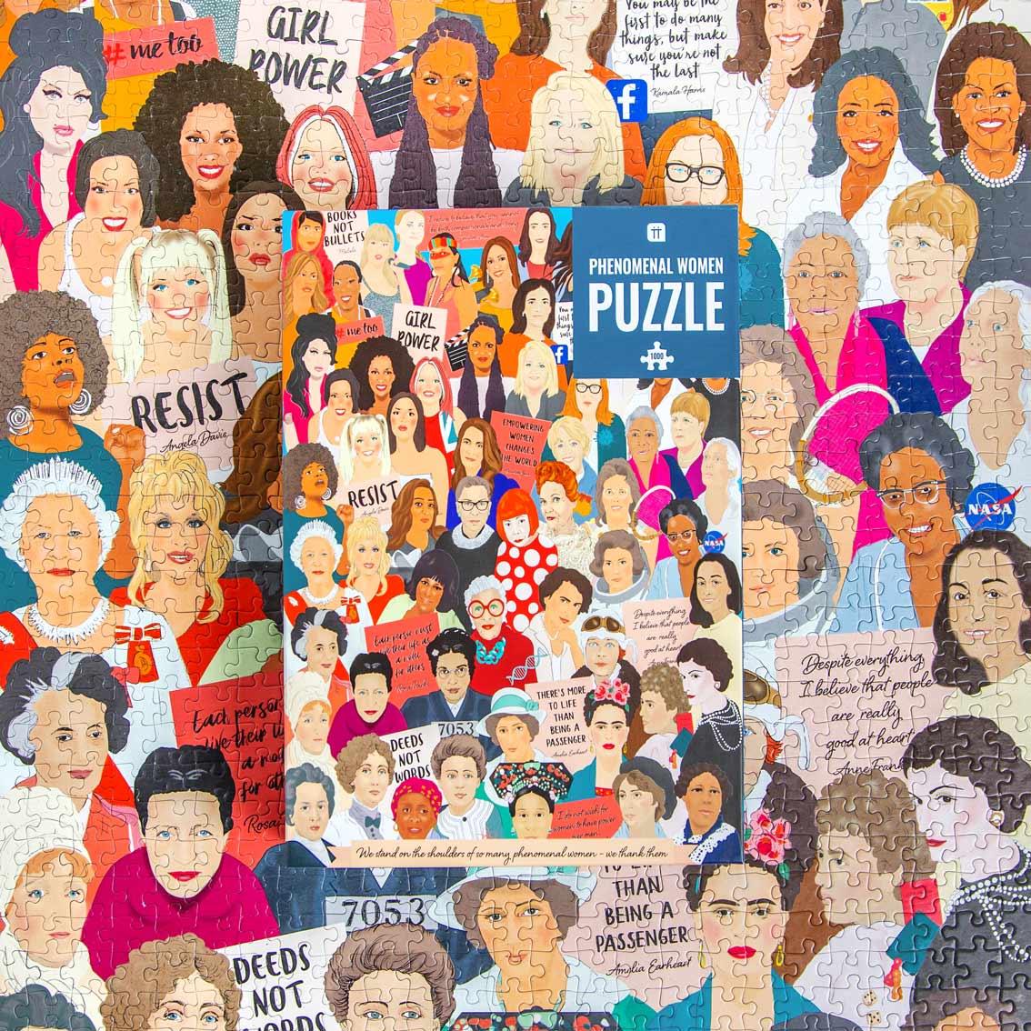 Cadeau puzzel phenomenal women puzzle fenomenale vrouwen puzzel